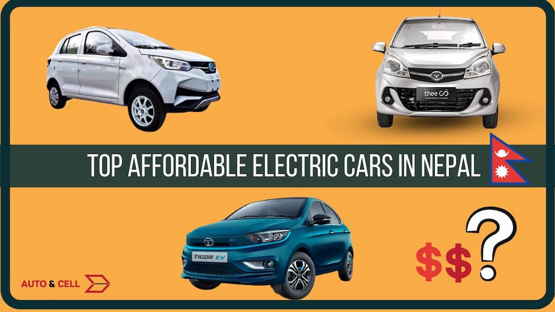 Two Cheapest Electric Cars in Nepal Derry EV7 and Thee Go E8 Which